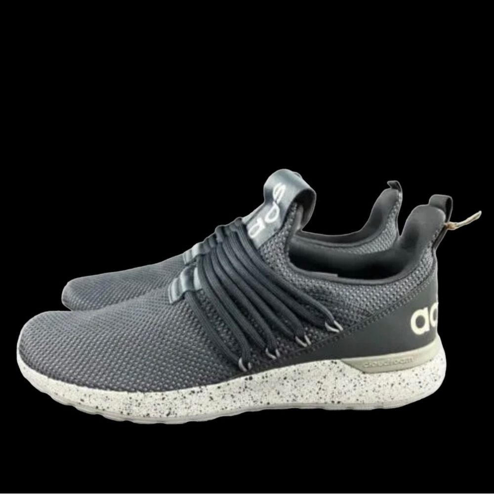 Adidas Men's Lite Racer Adapt 3.0 Grey Core Black Shoes FZ0953 Size 9.5 - Picture 3 of 8